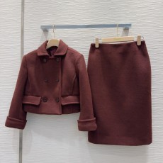 ミュウミュウ服 Miu Miu 2024新作 フレンチスーツ