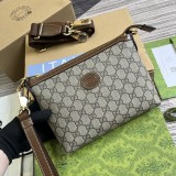 グッチバッグ GUCCI 2024新作 高品質 インターロッキングメッセンジャーバッグ