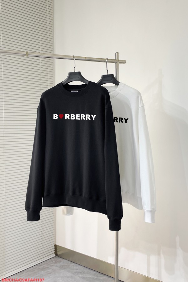 バーバリー服 BURBERRY 2024新作 クルーネックスウェットシャツ