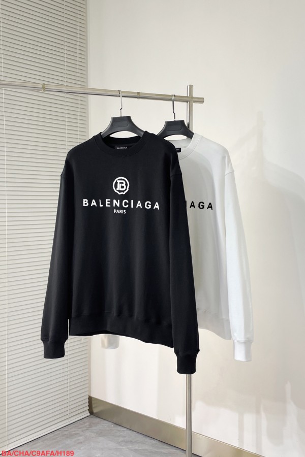 バレンシアガ服 BALENCIAGA 2024新作 クルーネックスウェットシャツ