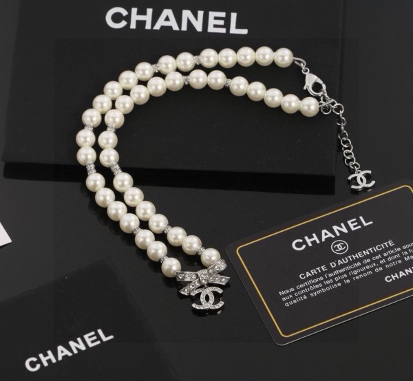 シャネルネックレス CHANEL 2024新作 ネックレス鎖骨チェーン