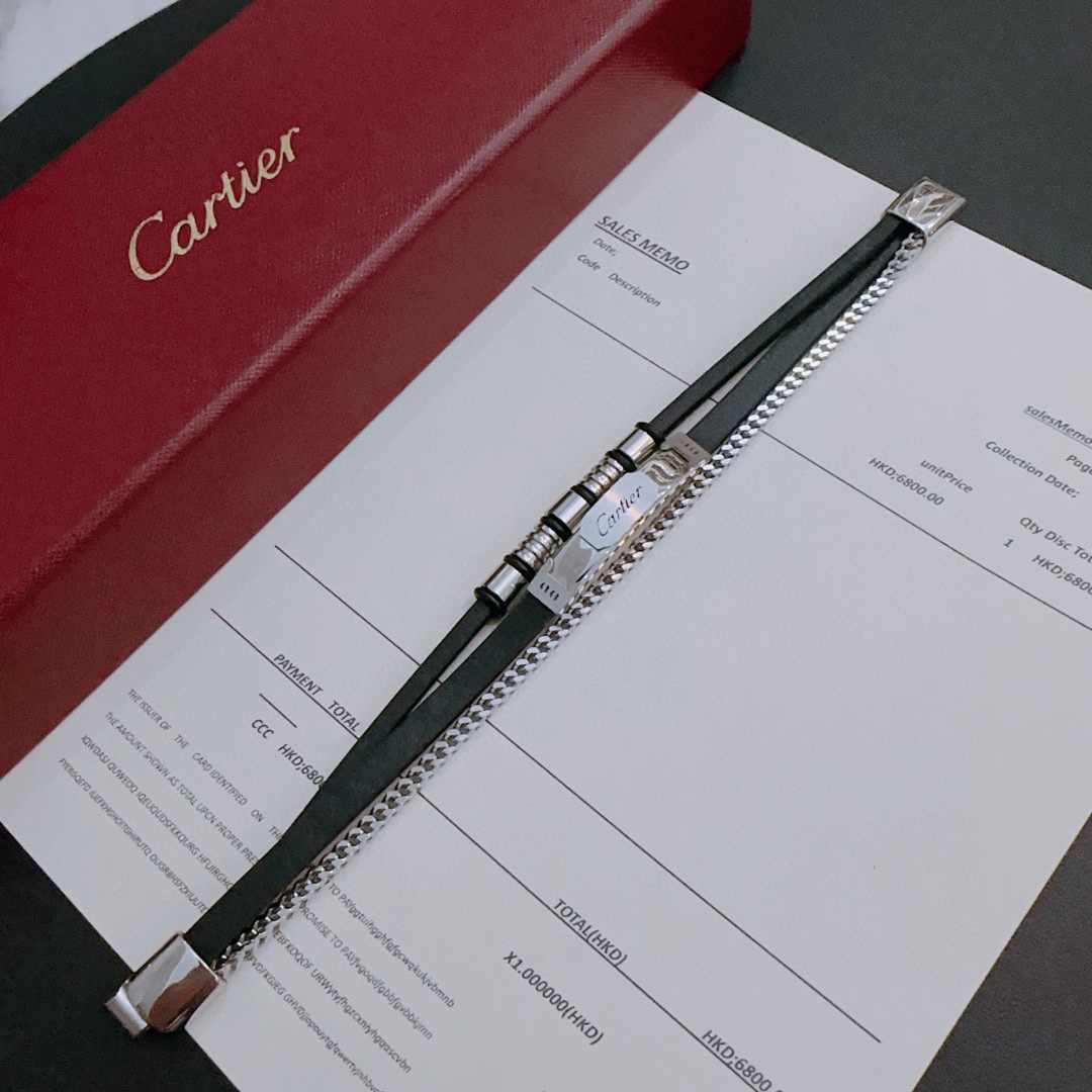 カルティエブレスレット CARTIER 2024新作 牛革ブレスレット