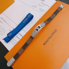 ルイヴィトンブレスレット LOUIS VUITTON 2024新作 牛革ブレスレット