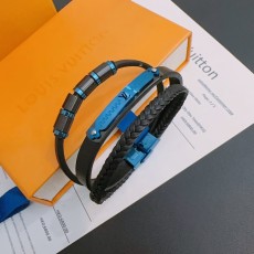 ルイヴィトンブレスレット LOUIS VUITTON 2024新作 牛革ブレスレット