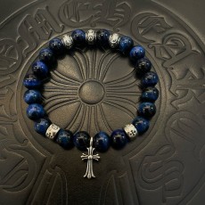 クロムハーツブレスレット CHROME HEARTS 2024新作 ブルーストーンブレスレット