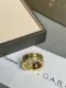 ブルガリ指輪 BVLGARI 2024新作 18K イエロー ゴールド ダブルバンド リング