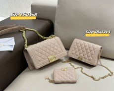 シャネルバッグ CHANEL 2024新作 バッグ 財布 3点セット
