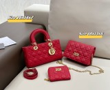 ディオールバッグ DIOR 2024新作 バッグ 財布 3点セット