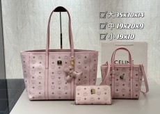 エムシーエムバッグ MCM 2024新作 バッグ 財布 3点セット