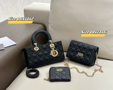 ディオールバッグ DIOR 2024新作 バッグ 財布 3点セット