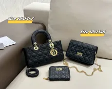 ディオールバッグ DIOR 2024新作 バッグ 財布 3点セット
