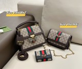 グッチバッグ GUCCI 2024新作 バッグ 財布 3点セット