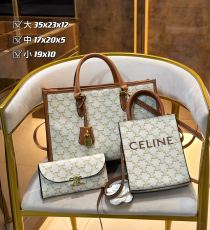 セリーヌバッグ CELINE 2024新作 バッグ 財布 3点セット