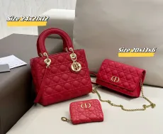 ディオールバッグ DIOR 2024新作 バッグ 財布 3点セット