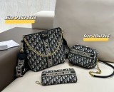 ディオールバッグ DIOR 2024新作 バッグ 財布 3点セット