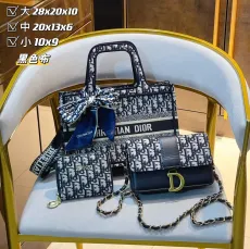 ディオールバッグ DIOR 2024新作 バッグ 財布 3点セット