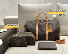 ルイヴィトンバッグ LOUIS VUITTON 2024新作 バッグ 財布 3点セット