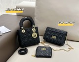 ディオールバッグ DIOR 2024新作 バッグ 財布 3点セット