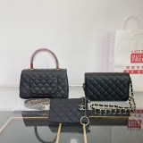 シャネルバッグ CHANEL 2024新作 バッグ 財布 3点セット