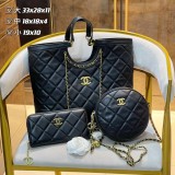 シャネルバッグ CHANEL 2024新作 バッグ 財布 3点セット