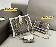 グッチバッグ GUCCI 2024新作 バッグ 財布 3点セット