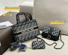ディオールバッグ DIOR 2024新作 バッグ 財布 3点セット