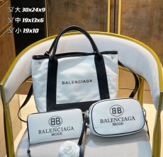 バレンシアガバッグ BALENCIAGA 2024新作 バッグ 財布 3点セット