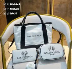 バレンシアガバッグ BALENCIAGA 2024新作 バッグ 財布 3点セット