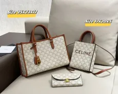 セリーヌバッグ CELINE 2024新作 バッグ 財布 3点セット