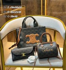 セリーヌバッグ CELINE 2024新作 バッグ 財布 3点セット