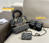 ディオールバッグ DIOR 2024新作 バッグ 財布 3点セット