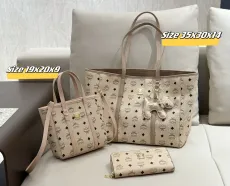 エムシーエムバッグ MCM 2024新作 バッグ 財布 3点セット