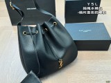サンローランバッグ Yves Saint Laurent 2024新作 巾着バケツバッグ