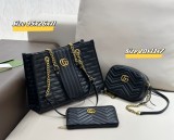 グッチバッグ GUCCI 2024新作 バッグ 財布 3点セット