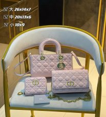 ディオールバッグ DIOR 2024新作 バッグ 財布 3点セット