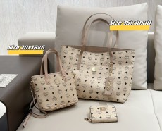 エムシーエムバッグ MCM 2024新作 バッグ 財布 3点セット