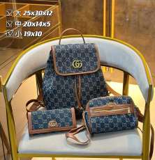 グッチバッグ GUCCI 2024新作 バッグ 財布 3点セット