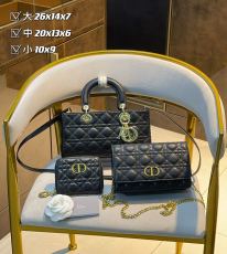 ディオールバッグ DIOR 2024新作 バッグ 財布 3点セット