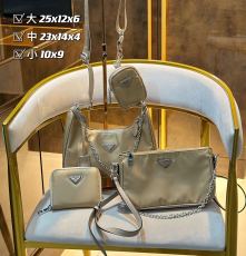 プラダバッグ PRADA 2024新作 バッグ 財布 3点セット
