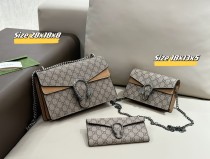 グッチバッグ GUCCI 2024新作 バッグ 財布 3点セット