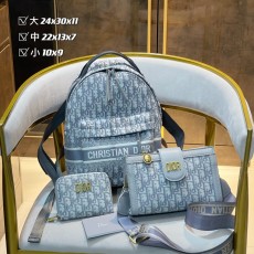 ディオールバッグ DIOR 2024新作 バッグ 財布 3点セット