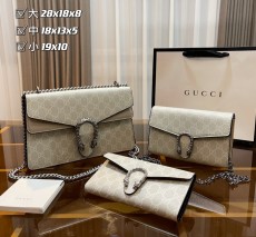 グッチバッグ GUCCI 2024新作 バッグ 財布 3点セット