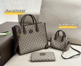 グッチバッグ GUCCI 2024新作 バッグ 財布 3点セット