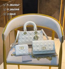 ディオールバッグ DIOR 2024新作 バッグ 財布 3点セット