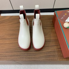 ロロ・ピアーナ靴 Loro Piana 2024新作 カーフスキン アンクルブーツ