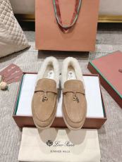 ロロ・ピアーナ靴 Loro Piana 2024新作 ニットウールの靴