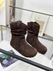 UGG靴 UGG 2024新作 プリーツアンクルブーツ