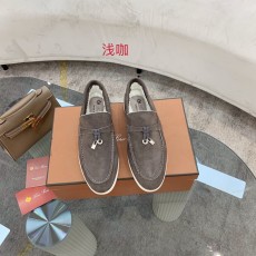 ロロ・ピアーナ靴 Loro Piana 2024新作 ラムウール ローファー