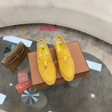 ロロ・ピアーナ靴 Loro Piana 2024新作 ラムウール ローファー