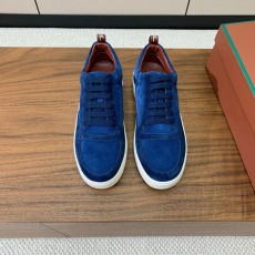 ロロ・ピアーナ靴 Loro Piana 2024新作 スエードカジュアルシューズ
